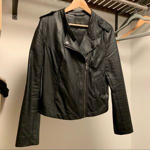 Sanctuary faux leather jacket